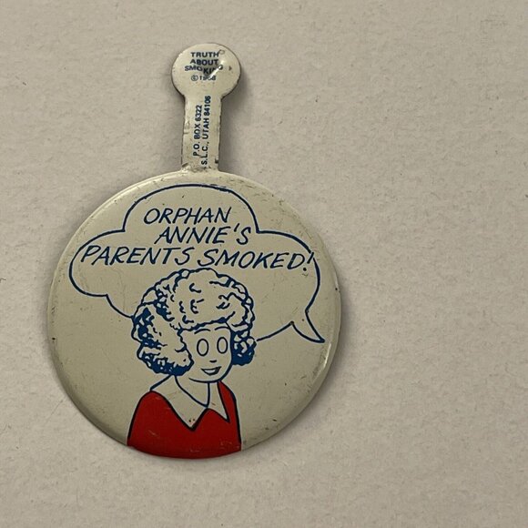 Vintage Little Orphan Annie Tab Parents Smoked PB28G - Picture 1 of 2